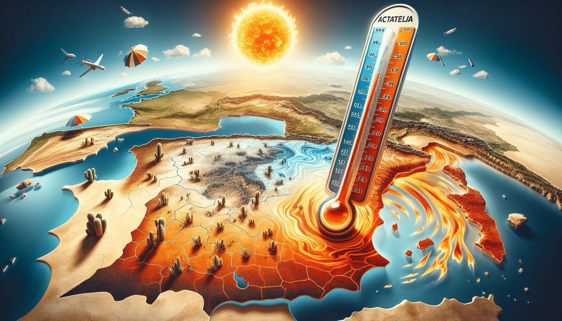 Aumento Significativo de Temperaturas en la Región