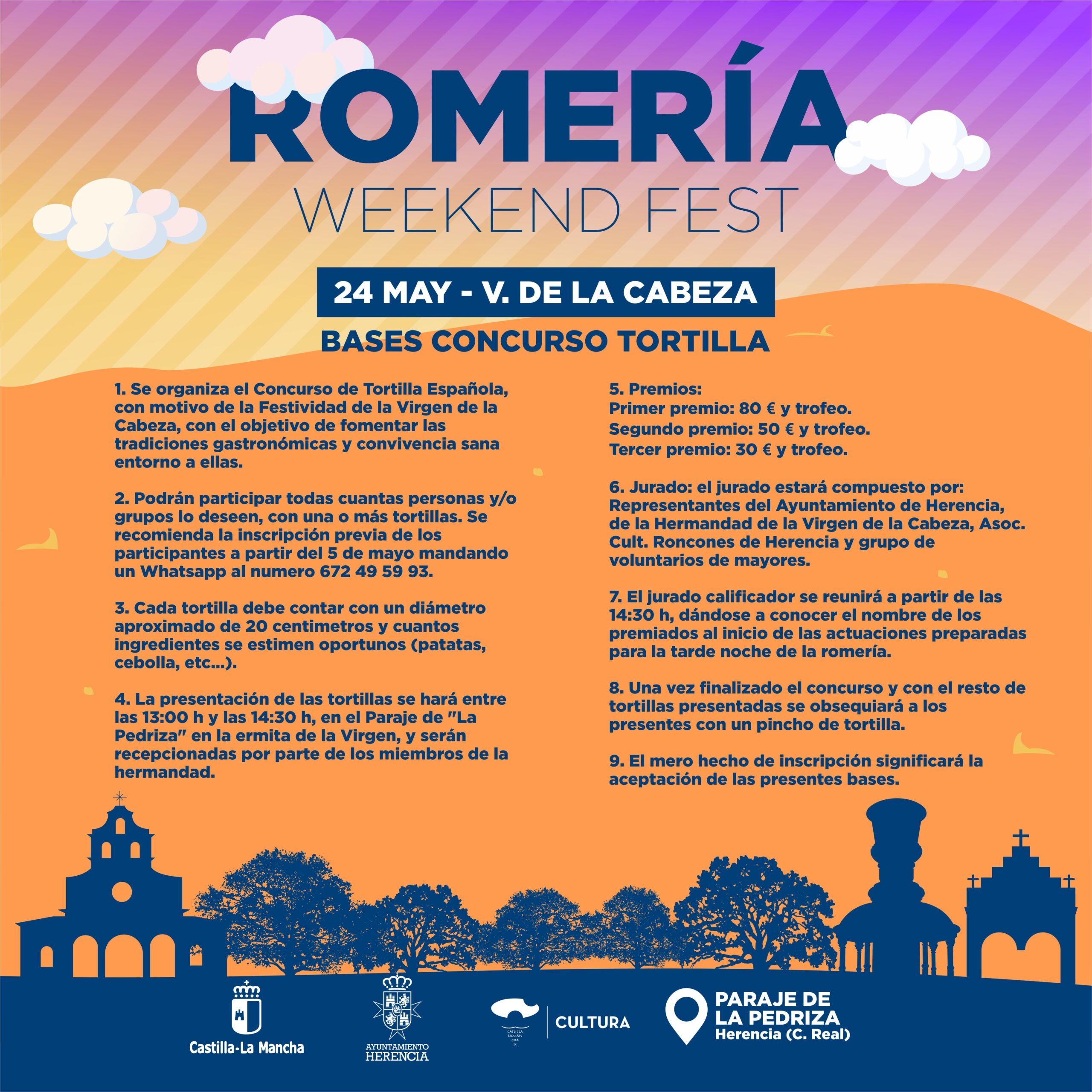 Herencia impulsa sus Romerías de mayo con música, gastronomía y transporte gratuito en una nueva edición del ‘Weekend Fest’ 5