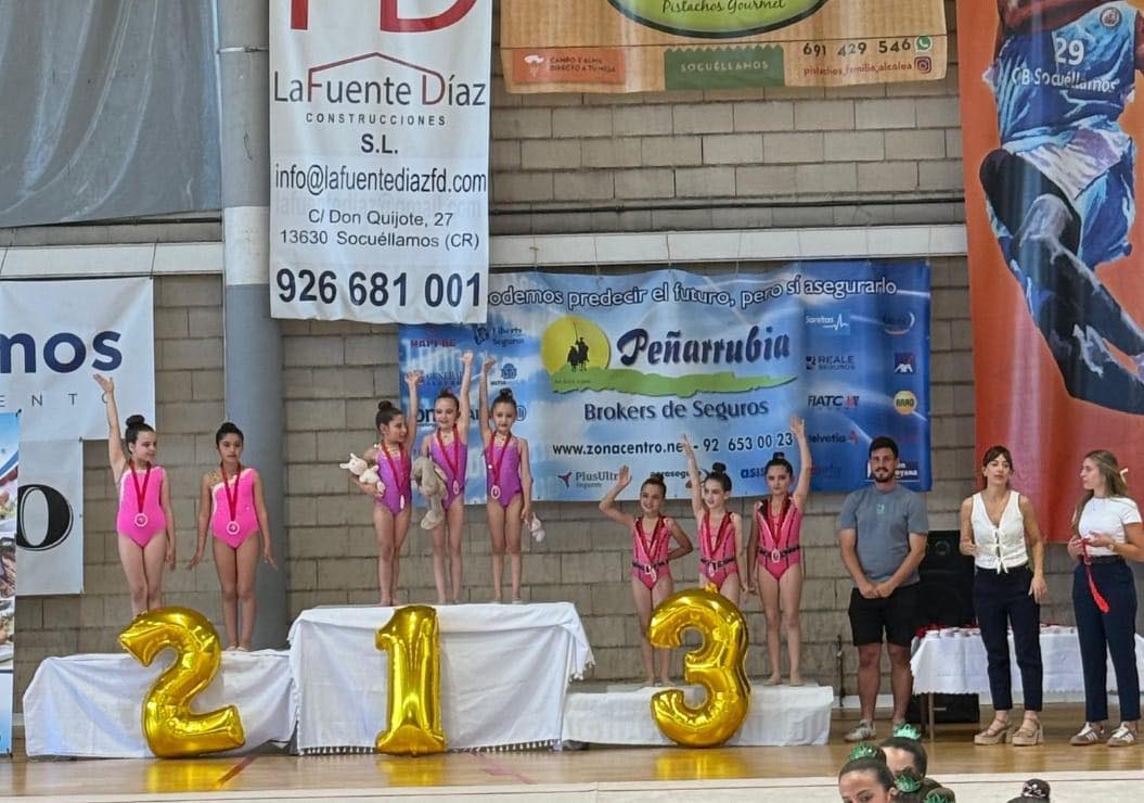 Fin de semana de éxitos para el deporte base de Herencia en fútbol, gimnasia rítmica y pádel 1