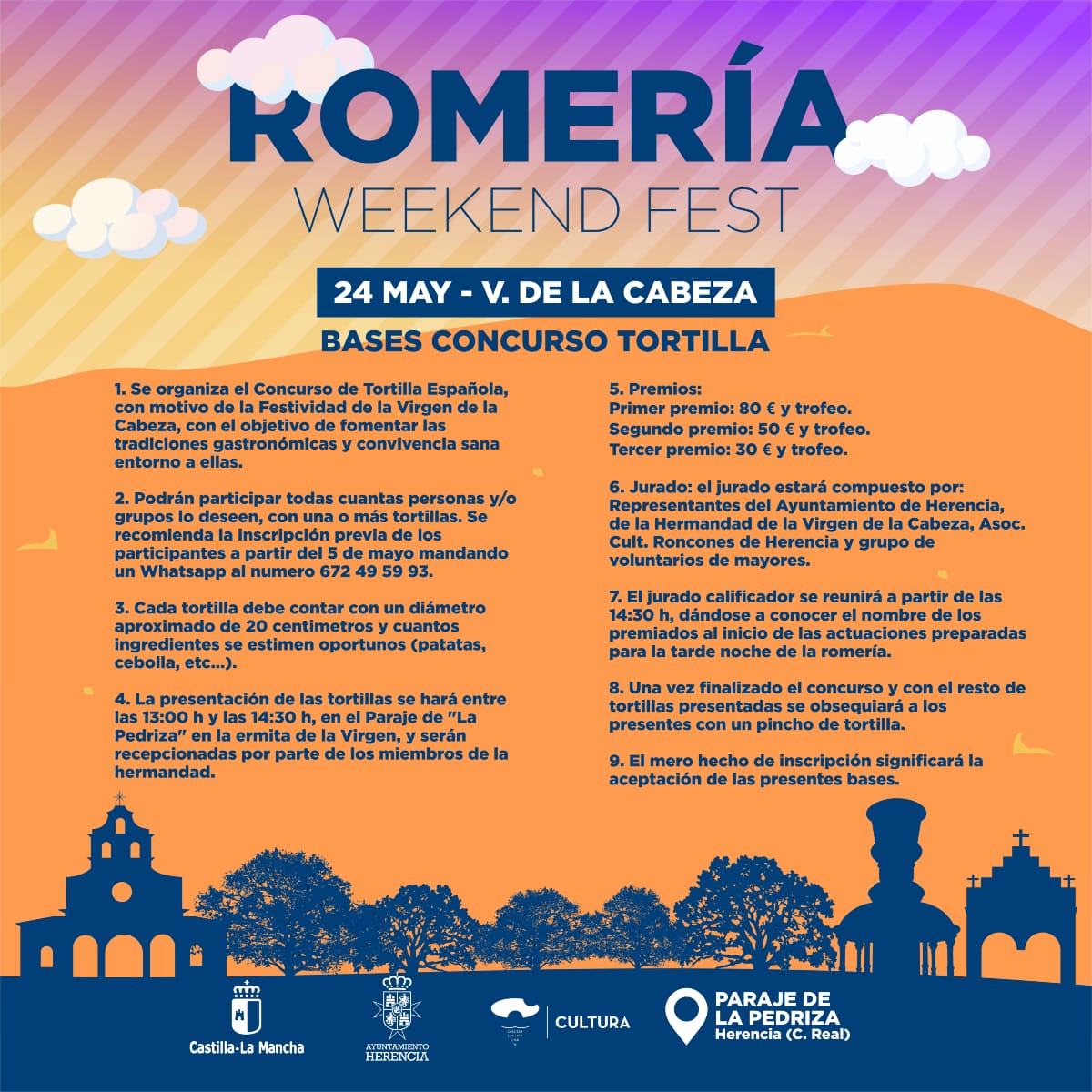 Romería 2025 en honor a la Virgen de la Cabeza: música, tradición y el I Concurso de Tortilla 1