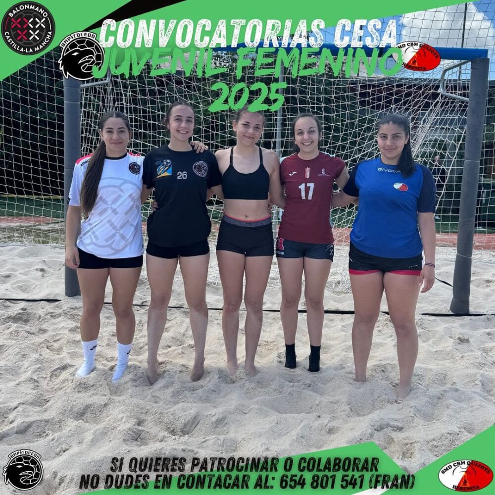 Herencia destaca en el inicio de las pruebas para el Campeonato de España de Selecciones Autonómicas de Balonmano Playa 2025 3