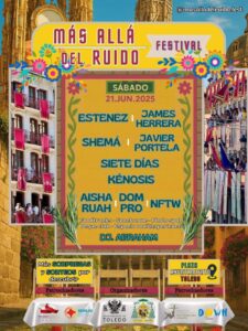 Diez artistas católicos actuarán en la I Edición del Más Allá del Ruido Fest en Toledo el próximo 21 de junio