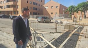 Las obras que evitarán inundaciones en garajes y casas del barrio guadalajareño de Los Manantiales finalizarán en junio