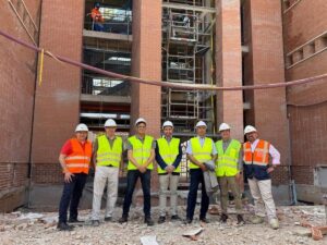 Las obras del campus de la UAH en Guadalajara avanzan "a buen ritmo" y en los plazos previstos, según la Junta