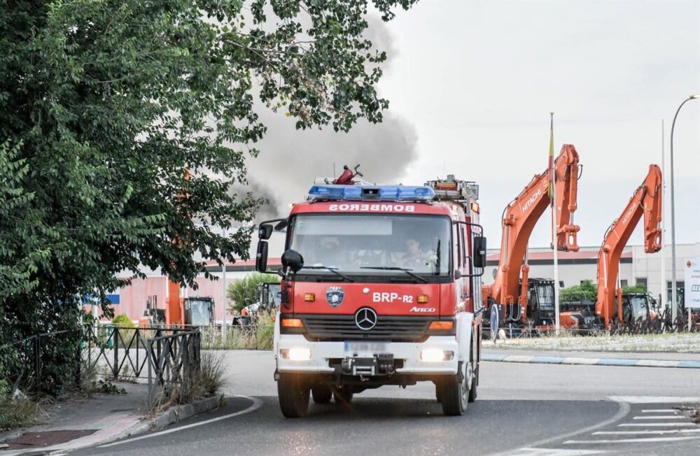 Los dos bomberos atendidos esta semana a raíz de sendos incendios de Azuqueca están dados de alta