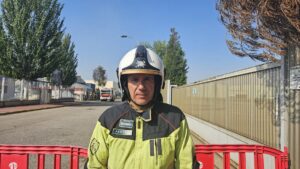 Policía Judicial se persona en la empresa de baterías de litio incendiada e inicia la investigación de posibles causas