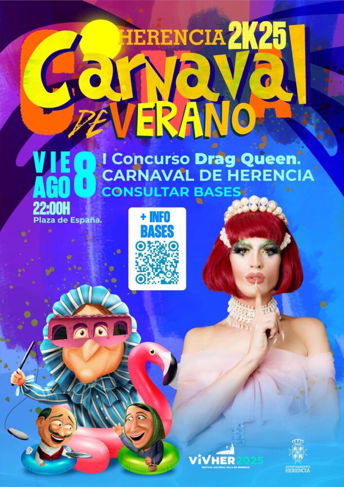 Herencia celebra por todo lo alto su Carnaval de Verano 2025 con doble jornada y un esperado concurso Drag Queen 1