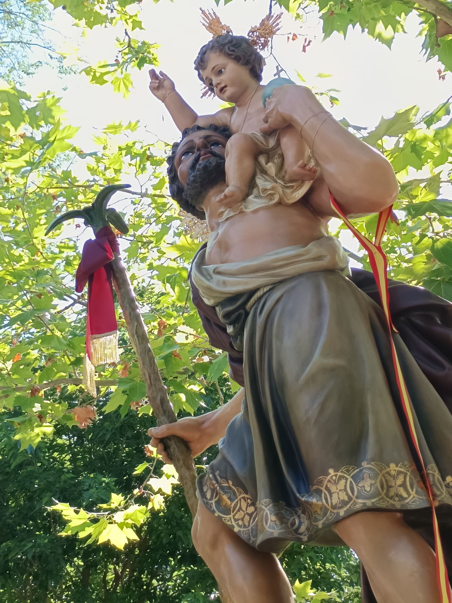 Herencia celebró la festividad de San Cristóbal con eucaristía de campaña y bendición de vehículos 1