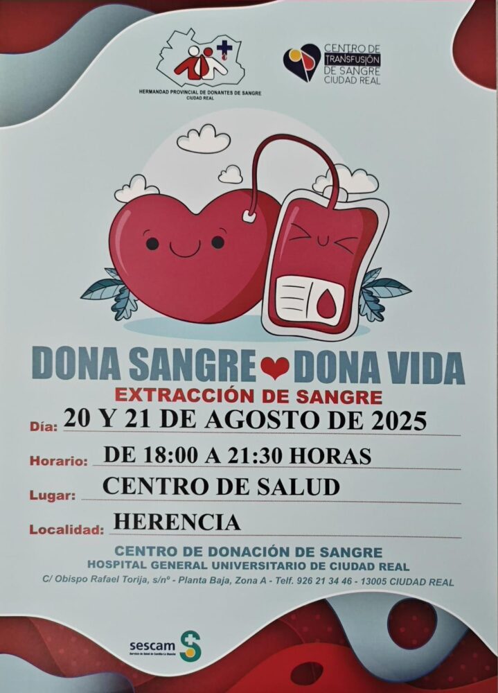Herencia se suma a la solidaridad con una nueva campaña de donación de sangre 1