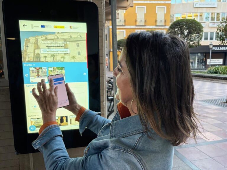Ciudad Real estrena pantallas interactivas para ofrecer una atención turística integral