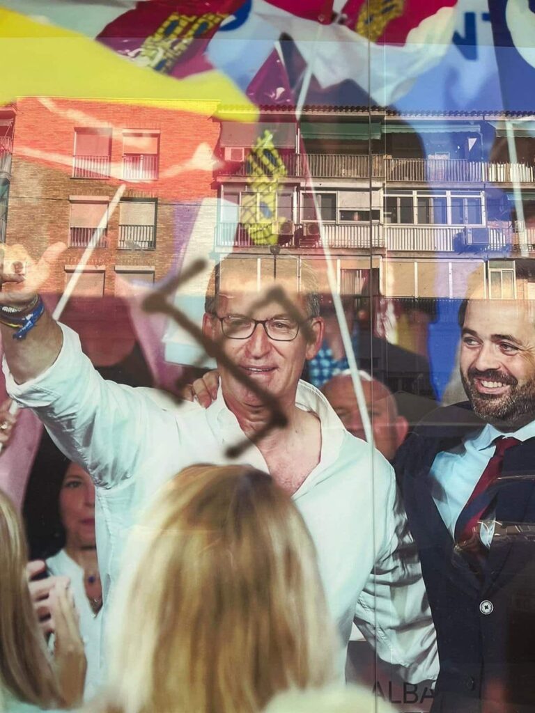 El PP de C-LM denuncia ante la Policía un acto vandálico en su sede regional en Toledo