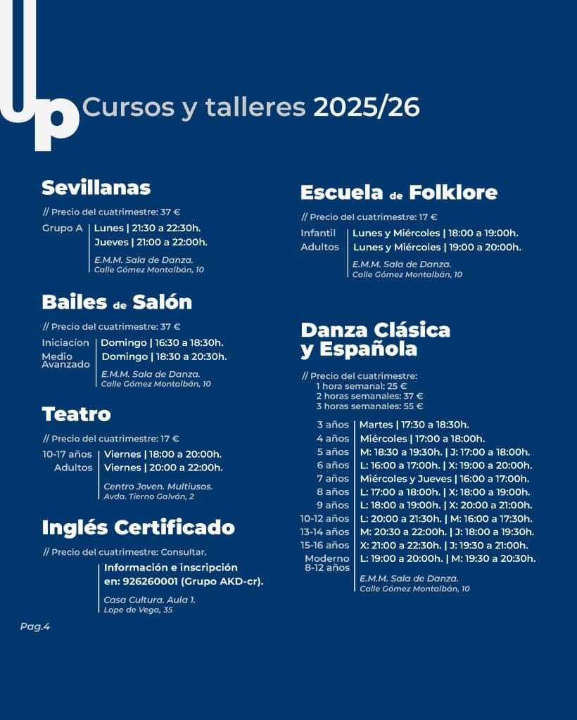 La Universidad Popular de Herencia presenta su programa más ambicioso para el curso 2025-2026 5