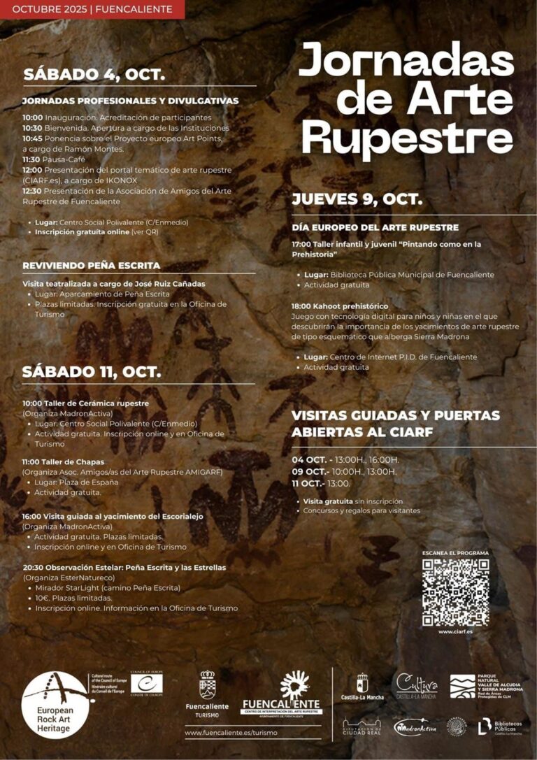 Fuencaliente acogerá ponencias, visitas guiadas y talleres en octubre durante sus Jornadas de Arte Rupestre