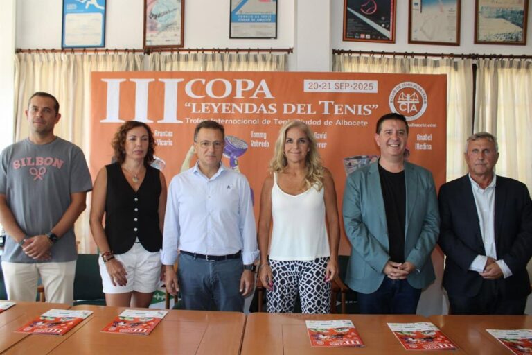Sánchez Vicario, Robredo, Ferrer y Medina, protagonista de la Copa Leyendas que se disputa desde este sábado en Albacete