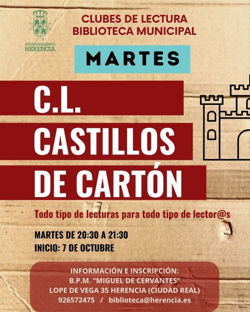 Vuelven los Clubes de Lectura a la Biblioteca Municipal de Herencia 6