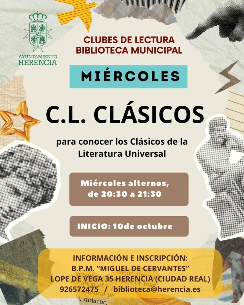 Vuelven los Clubes de Lectura a la Biblioteca Municipal de Herencia 5