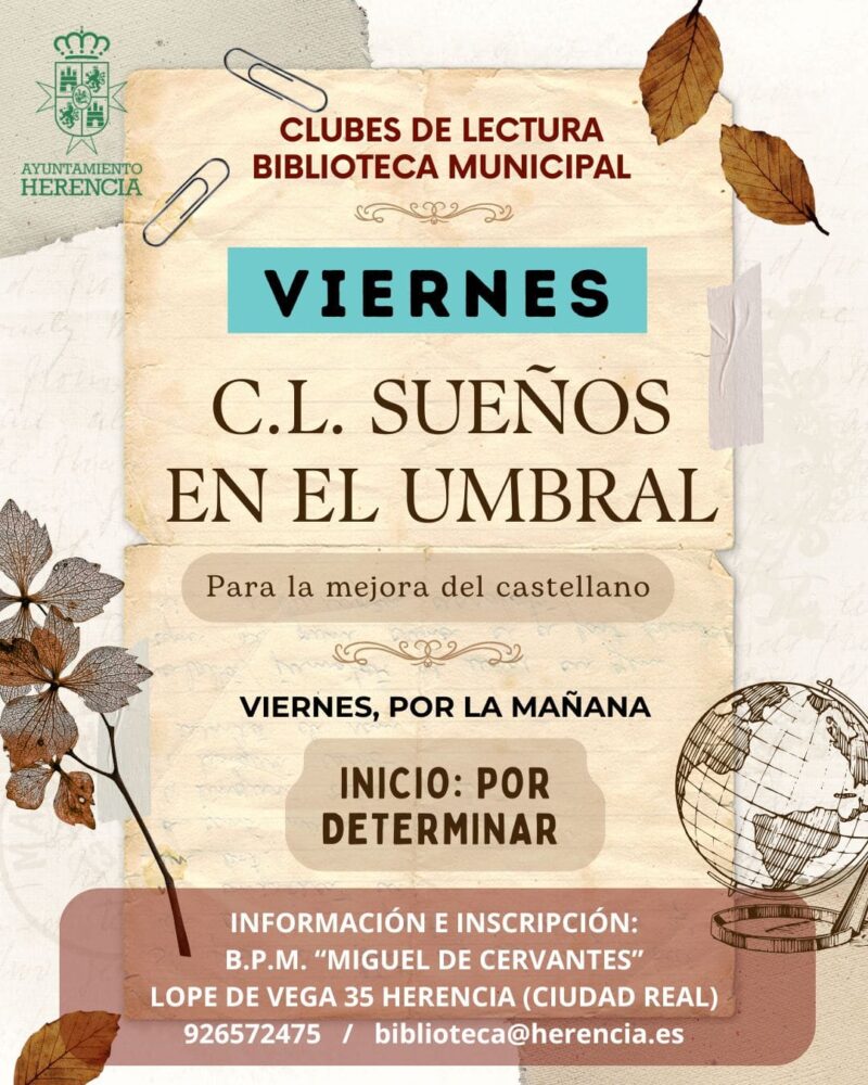 Vuelven los Clubes de Lectura a la Biblioteca Municipal de Herencia 3
