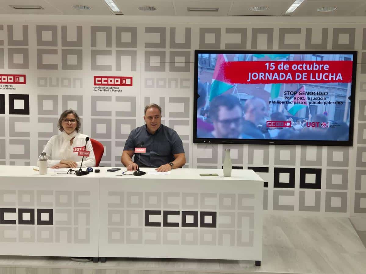 CCOO y UGT Toledo Organizan Jornada de Solidaridad con Palestina este ...