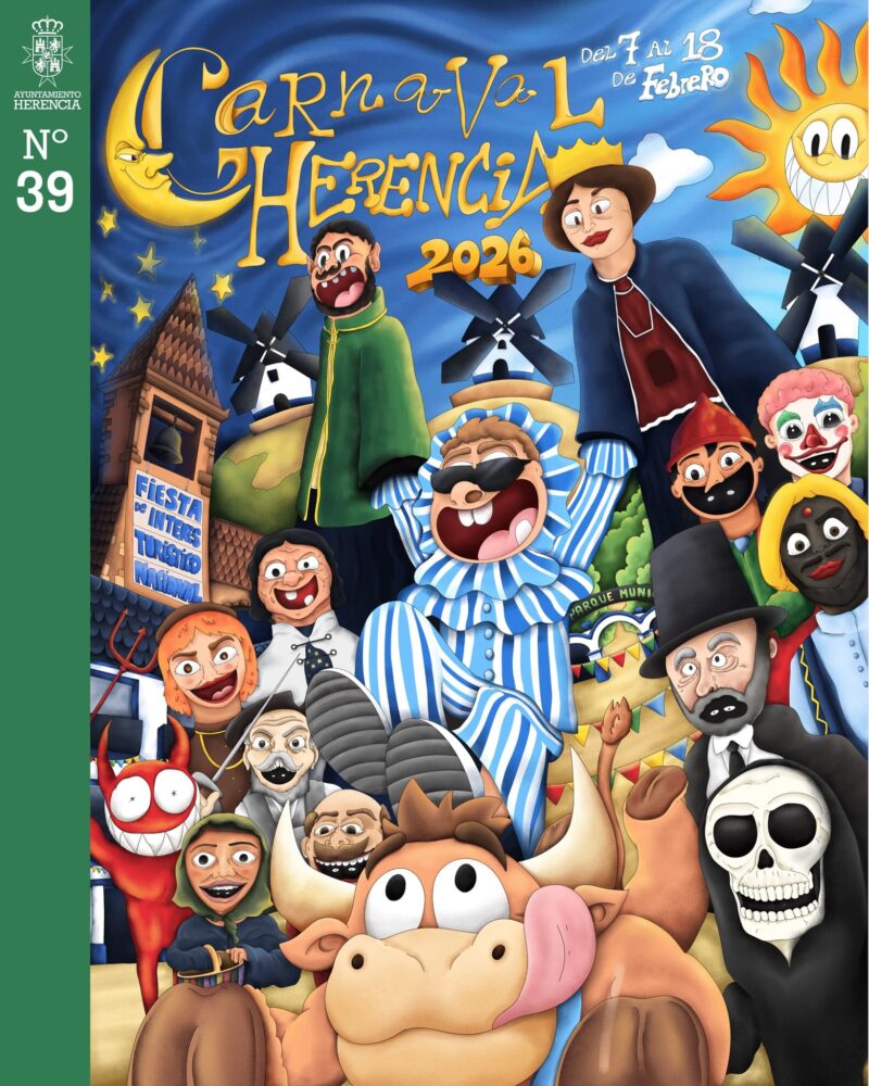 Carnaval 2026 en Herencia: 39 carteles, preselección el viernes por la mañana y fallo del jurado por la noche 1
