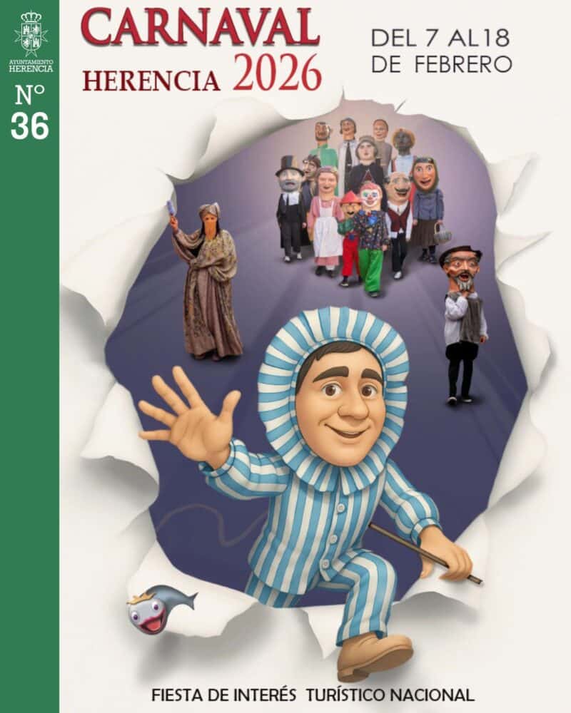 Carnaval 2026 en Herencia: 39 carteles, preselección el viernes por la mañana y fallo del jurado por la noche 4