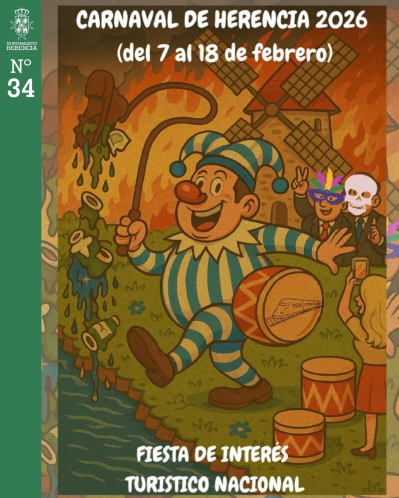 Carnaval 2026 en Herencia: 39 carteles, preselección el viernes por la mañana y fallo del jurado por la noche 6