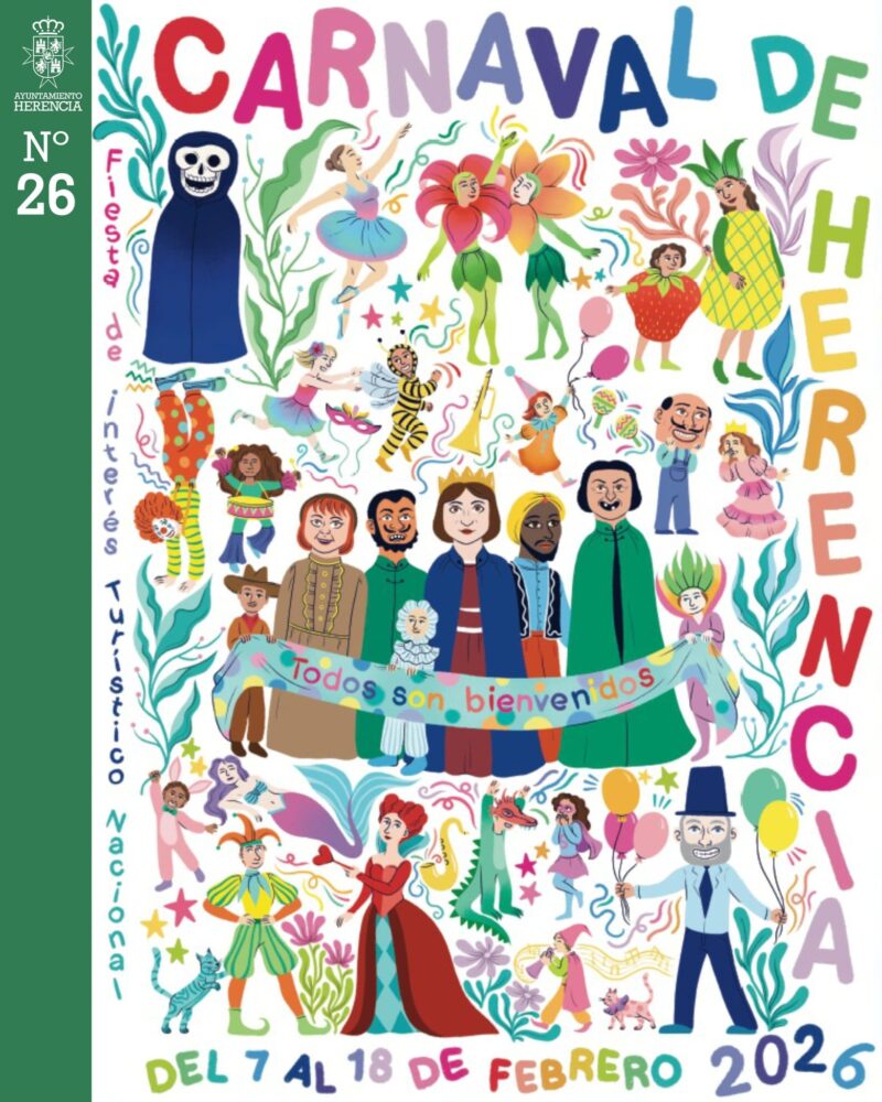 Carnaval 2026 en Herencia: 39 carteles, preselección el viernes por la mañana y fallo del jurado por la noche 14