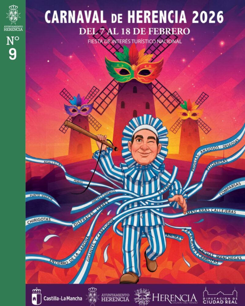 Carnaval 2026 en Herencia: 39 carteles, preselección el viernes por la mañana y fallo del jurado por la noche 30