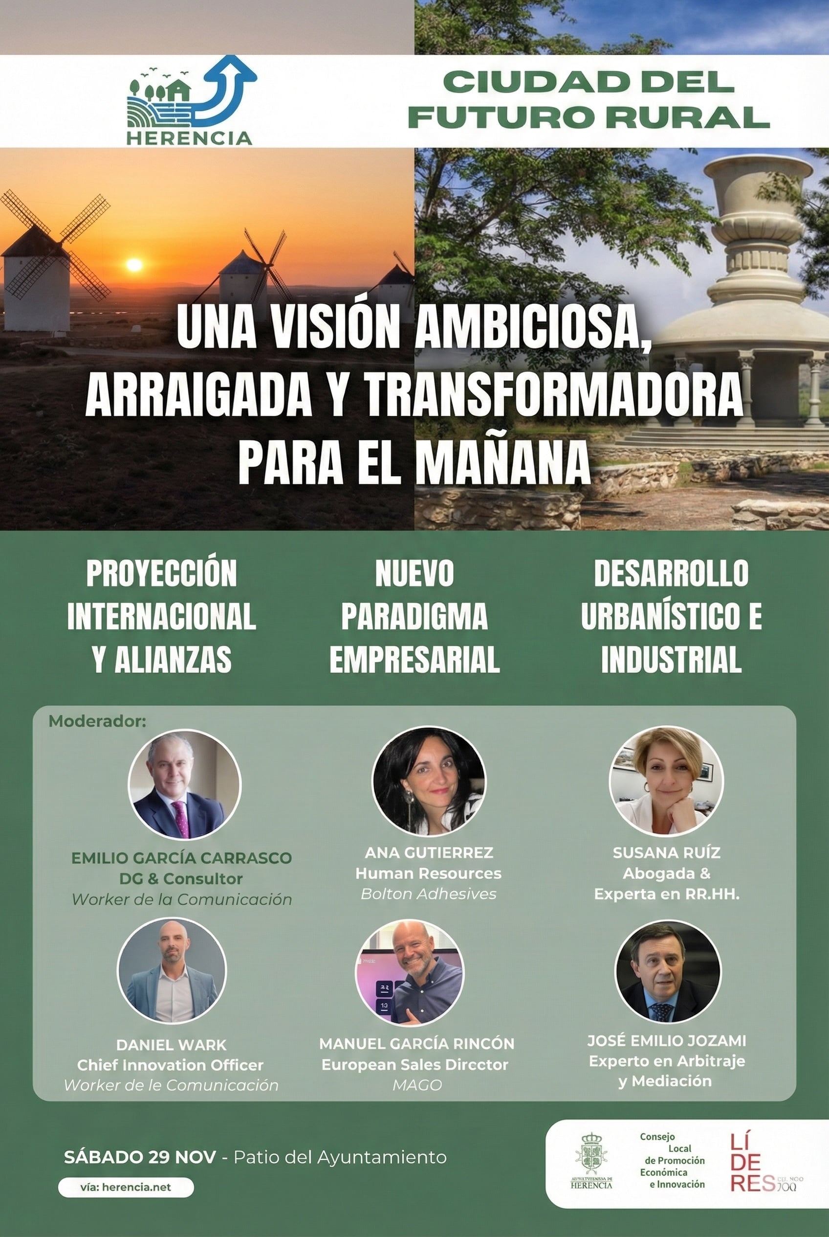 “Ciudad del Futuro Rural”: Herencia reúne a expertos para activar suelo industrial, innovación empresarial e internacionalización 1