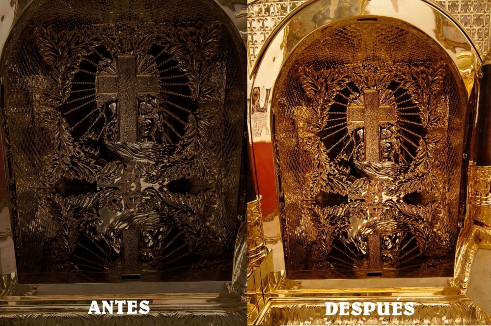 Vuelve a lucir el Sagrario del convento: una pieza clave del patrimonio de Herencia 8