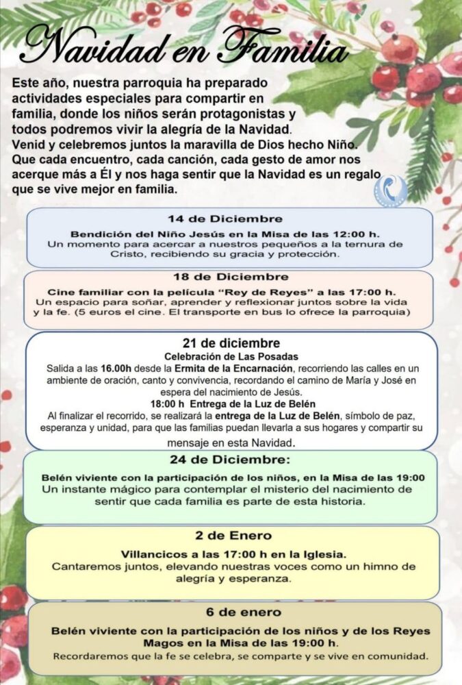 “Navidad en Familia” en la Parroquia Inmaculada Concepción de Herencia 1