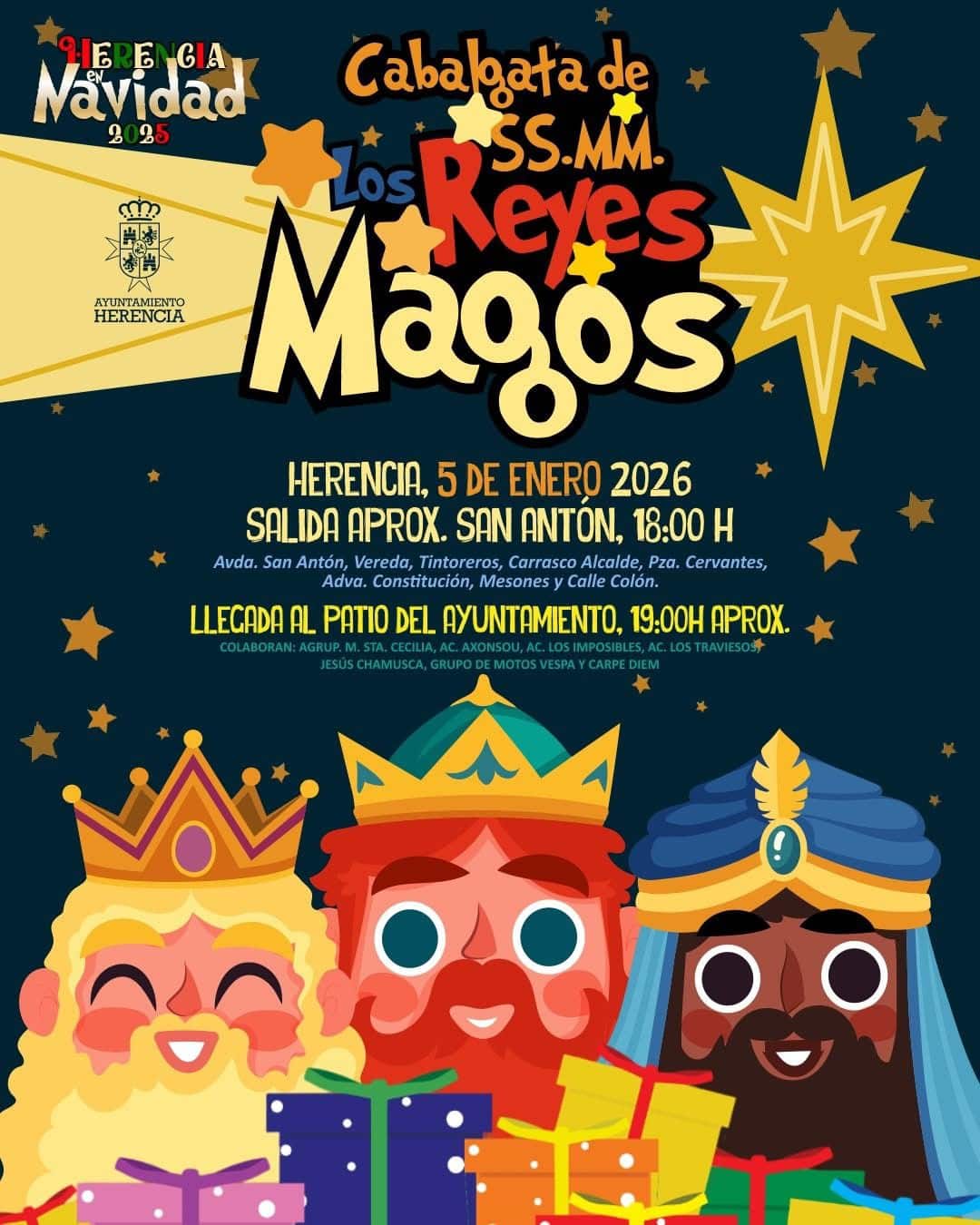 Reyes Magos en Herencia