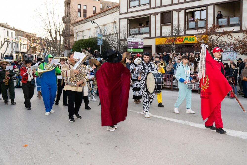 Santa Cecilia, banda sonora del Carnaval de Herencia 2026 con siete desfiles y un cierre muy aplaudido 2