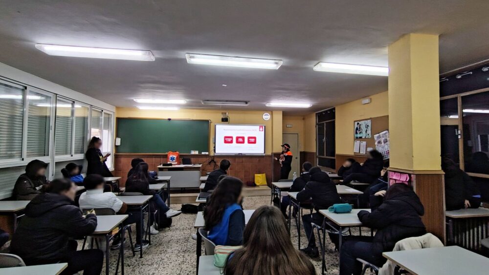 Protección Civil lleva a “Los Frailes” las I Jornadas de Voluntariado con charlas sobre autoprotección y convivencia 1