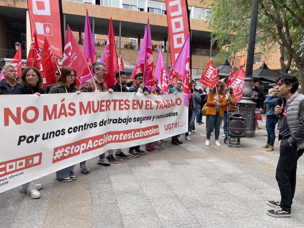 CCOO y UGT Albacete Insisten en la Seguridad Laboral para Resguardar Vidas