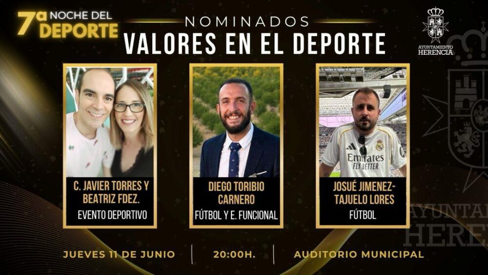 Herencia anuncia los nominados de la VII Noche del Deporte 3