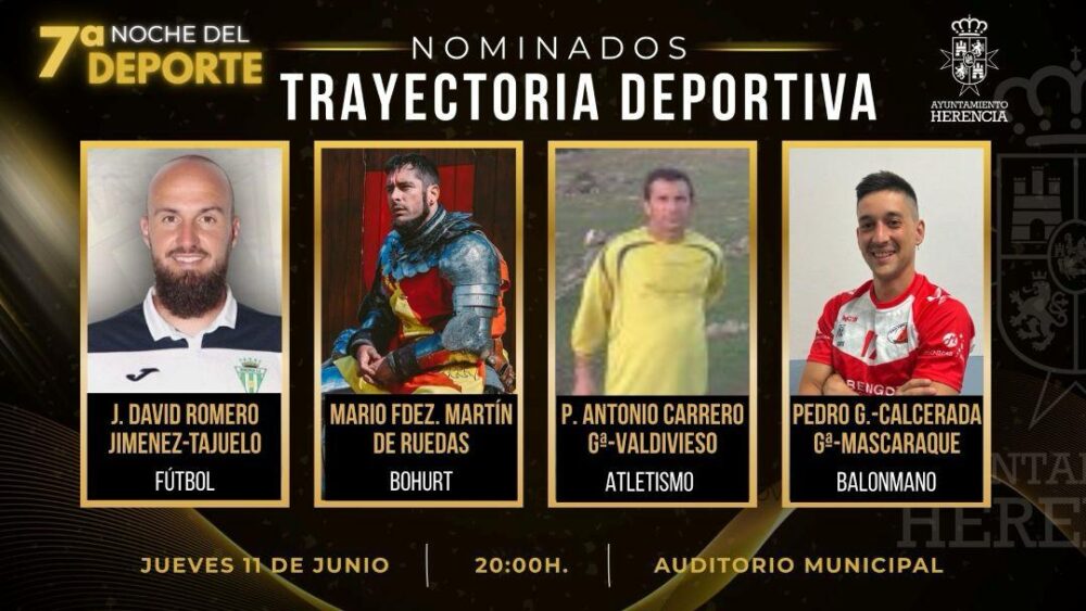 Herencia anuncia los nominados de la VII Noche del Deporte 5