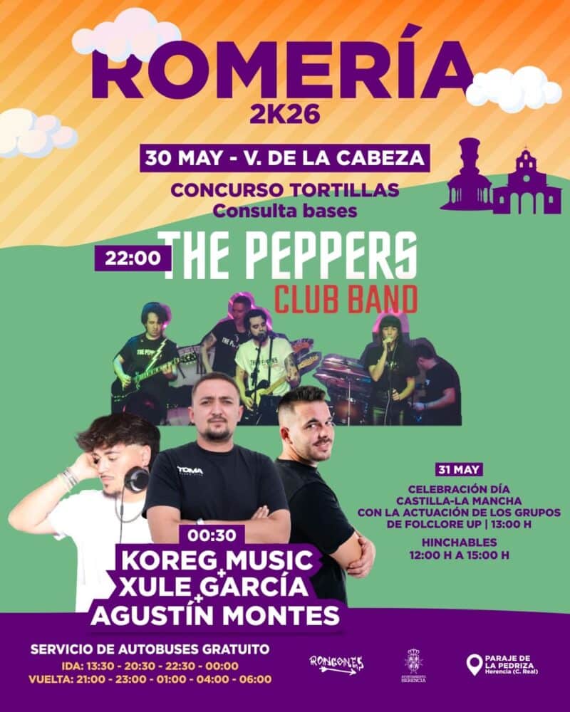 Herencia presenta las romerías de San Isidro y la Virgen de la Cabeza 2026 1