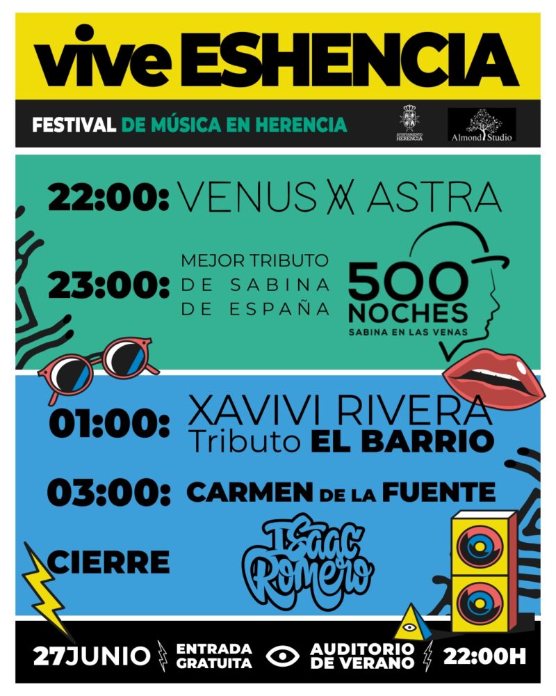 El Ayuntamiento de Herencia responde con más de siete horas de música gratuita tras la cancelación del Festival 'Pura Eshencia' 1