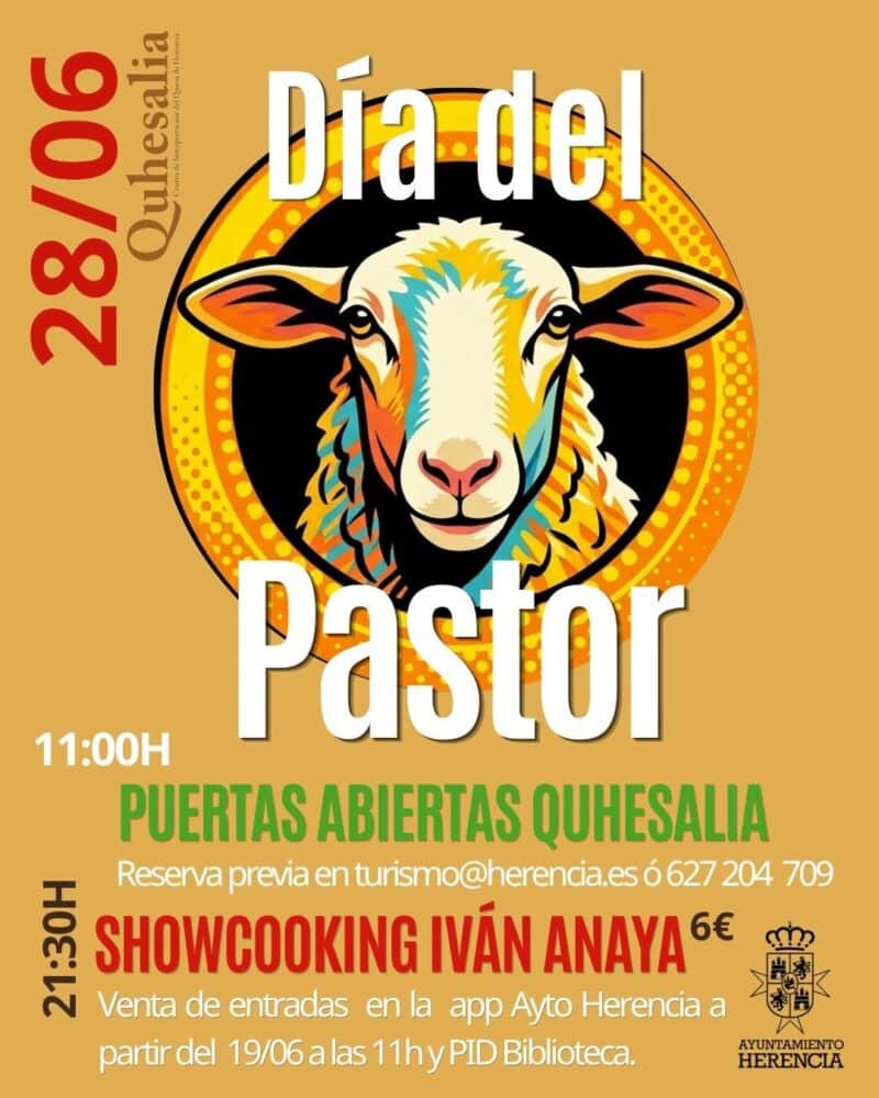 Herencia celebra el Día del Pastor con queso, cocina y tradición en Quhesalia 1