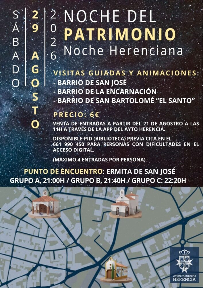Herencia redescubrirá sus barrios históricos en la Noche del Patrimonio 1