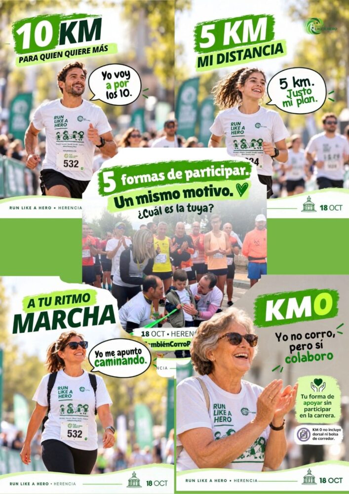 Herencia vuelve a correr por el síndrome Phelan-McDermid el 18 de octubre 2